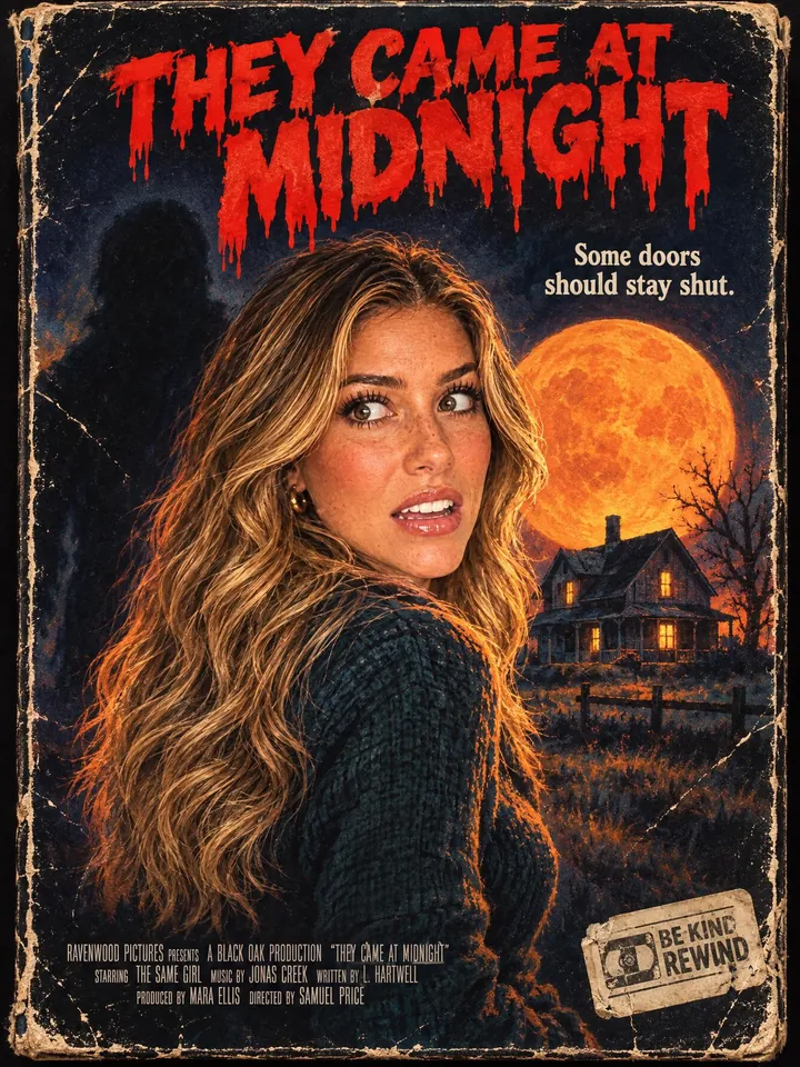 80s horror movie poster example